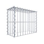 Anbaugabione Typ 3 50 cm x 40 cm x 20 cm (L x H x T), Maschenweite 5 cm x 20 cm, Spirale