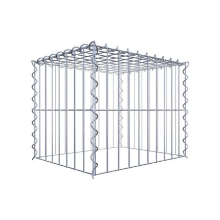 Anbaugabione Typ 3 50 cm x 40 cm x 40 cm (L x H x T), Maschenweite 5 cm x 20 cm, Spirale