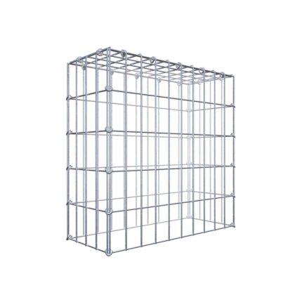 Anbaugabione Typ 3 50 cm x 50 cm x 20 cm (L x H x T), Maschenweite 5 cm x 10 cm, C-Ring