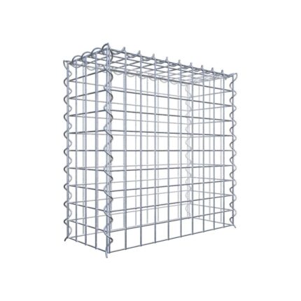 Anbaugabione Typ 3 50 cm x 50 cm x 20 cm (L x H x T), Maschenweite 5 cm x 5 cm, Spirale