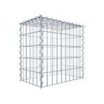 Anbaugabione Typ 3 50 cm x 50 cm x 30 cm (L x H x T), Maschenweite 5 cm x 10 cm, Spirale