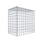 Anbaugabione Typ 3 50 cm x 50 cm x 30 cm (L x H x T), Maschenweite 5 cm x 5 cm, Spirale