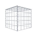 Anbaugabione Typ 3 50 cm x 50 cm x 50 cm (L x H x T), Maschenweite 10 cm x 10 cm, Spirale