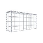 Anbaugabione Typ 3 80 cm x 40 cm x 20 cm (L x H x T), Maschenweite 10 cm x 10 cm, Spirale