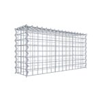 Anbaugabione Typ 3 80 cm x 40 cm x 20 cm (L x H x T), Maschenweite 5 cm x 5 cm, Spirale