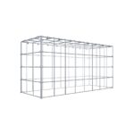 Anbaugabione Typ 3 80 cm x 40 cm x 30 cm (L x H x T), Maschenweite 10 cm x 10 cm, C-Ring