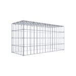 Anbaugabione Typ 3 80 cm x 40 cm x 30 cm (L x H x T), Maschenweite 5 cm x 10 cm, C-Ring