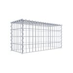 Anbaugabione Typ 3 80 cm x 40 cm x 30 cm (L x H x T), Maschenweite 5 cm x 10 cm, Spirale