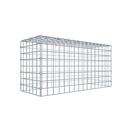 Anbaugabione Typ 3 80 cm x 40 cm x 30 cm (L x H x T), Maschenweite 5 cm x 5 cm, C-Ring