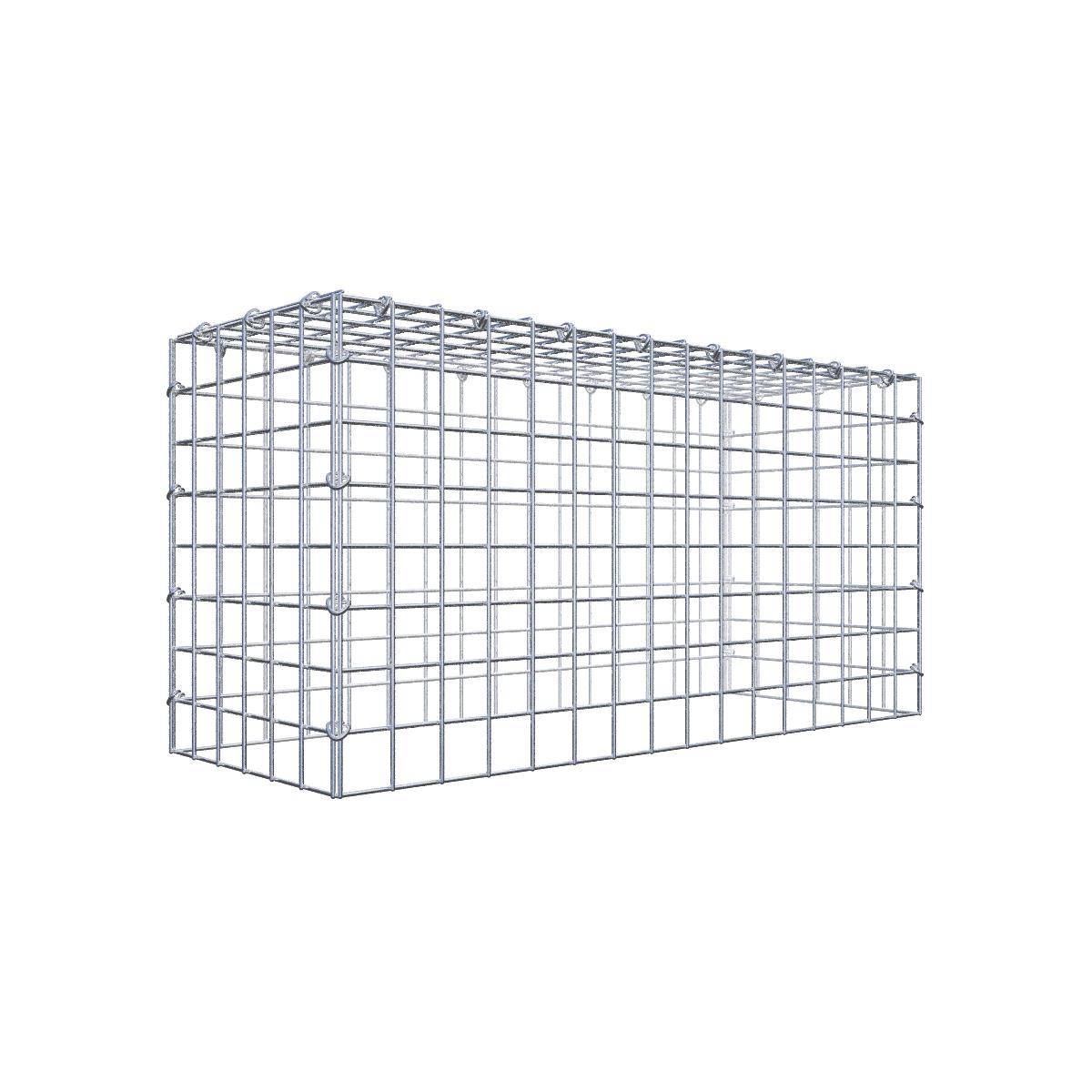 Anbaugabione Typ 3 80 cm x 40 cm x 30 cm (L x H x T), Maschenweite 5 cm x 5 cm, C-Ring