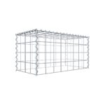 Anbaugabione Typ 3 80 cm x 40 cm x 40 cm (L x H x T), Maschenweite 10 cm x 10 cm, Spirale