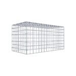 Anbaugabione Typ 3 80 cm x 40 cm x 40 cm (L x H x T), Maschenweite 5 cm x 5 cm, C-Ring