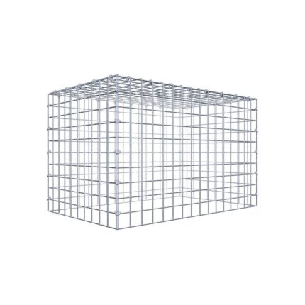 Anbaugabione Typ 3 80 cm x 50 cm x 50 cm (L x H x T), Maschenweite 5 cm x 5 cm, C-Ring