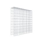 Anbaugabione Typ 4 100 cm x 100 cm x 20 cm (L x H x T), Maschenweite 5 cm x 10 cm, C-Ring