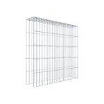 Anbaugabione Typ 4 100 cm x 100 cm x 20 cm (L x H x T), Maschenweite 5 cm x 20 cm, C-Ring