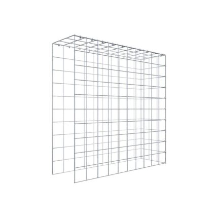 Anbaugabione Typ 4 100 cm x 100 cm x 30 cm (L x H x T), Maschenweite 10 cm x 10 cm, C-Ring