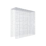 Anbaugabione Typ 4 100 cm x 100 cm x 30 cm (L x H x T), Maschenweite 5 cm x 5 cm, C-Ring