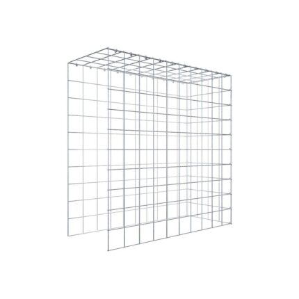 Anbaugabione Typ 4 100 cm x 100 cm x 40 cm (L x H x T), Maschenweite 10 cm x 10 cm, C-Ring