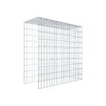 Anbaugabione Typ 4 100 cm x 100 cm x 40 cm (L x H x T), Maschenweite 5 cm x 10 cm, C-Ring