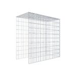 Anbaugabione Typ 4 100 cm x 100 cm x 50 cm (L x H x T), Maschenweite 5 cm x 10 cm, Spirale