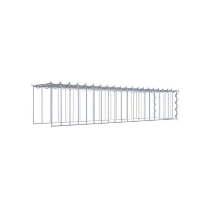 Anbaugabione Typ 4 100 cm x 20 cm x 20 cm (L x H x T), Maschenweite 5 cm x 20 cm, Spirale