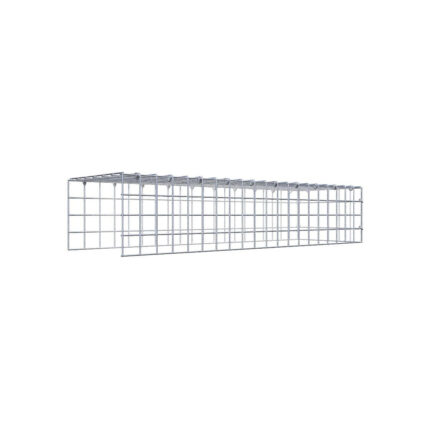 Anbaugabione Typ 4 100 cm x 20 cm x 30 cm (L x H x T), Maschenweite 5 cm x 5 cm, C-Ring