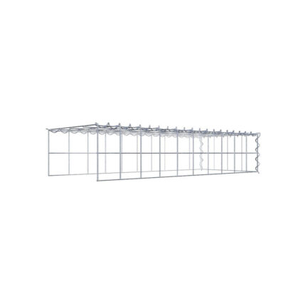 Anbaugabione Typ 4 100 cm x 20 cm x 40 cm (L x H x T), Maschenweite 10 cm x 10 cm, Spirale
