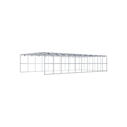 Anbaugabione Typ 4 100 cm x 20 cm x 50 cm (L x H x T), Maschenweite 10 cm x 10 cm, C-Ring