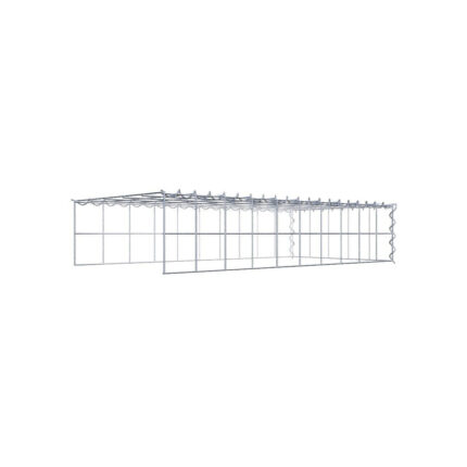 Anbaugabione Typ 4 100 cm x 20 cm x 50 cm (L x H x T), Maschenweite 10 cm x 10 cm, Spirale