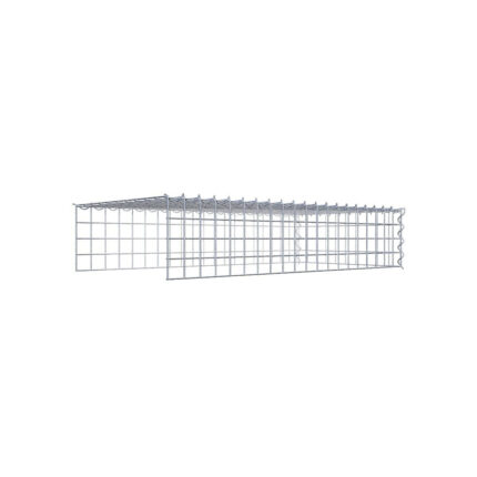 Anbaugabione Typ 4 100 cm x 20 cm x 50 cm (L x H x T), Maschenweite 5 cm x 5 cm, Spirale