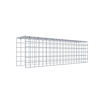 Anbaugabione Typ 4 100 cm x 30 cm x 20 cm (L x H x T), Maschenweite 5 cm x 5 cm, C-Ring