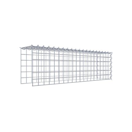 Anbaugabione Typ 4 100 cm x 30 cm x 20 cm (L x H x T), Maschenweite 5 cm x 5 cm, Spirale