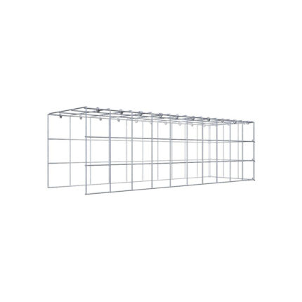 Anbaugabione Typ 4 100 cm x 30 cm x 30 cm (L x H x T), Maschenweite 10 cm x 10 cm, C-Ring
