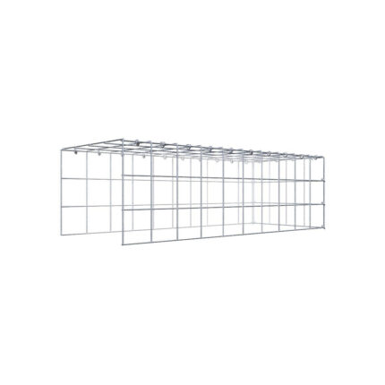 Anbaugabione Typ 4 100 cm x 30 cm x 40 cm (L x H x T), Maschenweite 10 cm x 10 cm, C-Ring