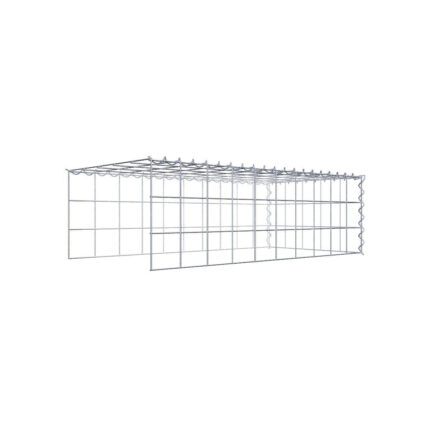 Anbaugabione Typ 4 100 cm x 30 cm x 50 cm (L x H x T), Maschenweite 10 cm x 10 cm, Spirale