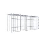 Anbaugabione Typ 4 100 cm x 40 cm x 20 cm (L x H x T), Maschenweite 5 cm x 10 cm, Spirale