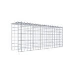 Anbaugabione Typ 4 100 cm x 40 cm x 20 cm (L x H x T), Maschenweite 5 cm x 5 cm, Spirale