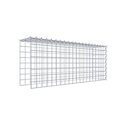 Anbaugabione Typ 4 100 cm x 40 cm x 20 cm (L x H x T), Maschenweite 5 cm x 5 cm, Spirale