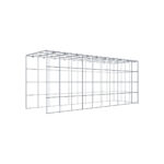 Anbaugabione Typ 4 100 cm x 40 cm x 30 cm (L x H x T), Maschenweite 10 cm x 10 cm, C-Ring