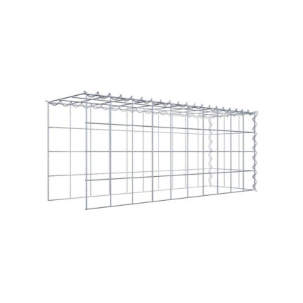 Anbaugabione Typ 4 100 cm x 40 cm x 30 cm (L x H x T), Maschenweite 10 cm x 10 cm, Spirale