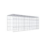 Anbaugabione Typ 4 100 cm x 40 cm x 30 cm (L x H x T), Maschenweite 5 cm x 10 cm, C-Ring