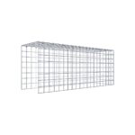 Anbaugabione Typ 4 100 cm x 40 cm x 30 cm (L x H x T), Maschenweite 5 cm x 5 cm, C-Ring