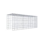 Anbaugabione Typ 4 100 cm x 40 cm x 30 cm (L x H x T), Maschenweite 5 cm x 5 cm, Spirale