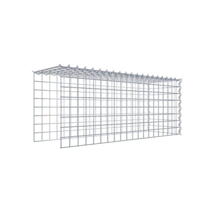 Anbaugabione Typ 4 100 cm x 40 cm x 30 cm (L x H x T), Maschenweite 5 cm x 5 cm, Spirale