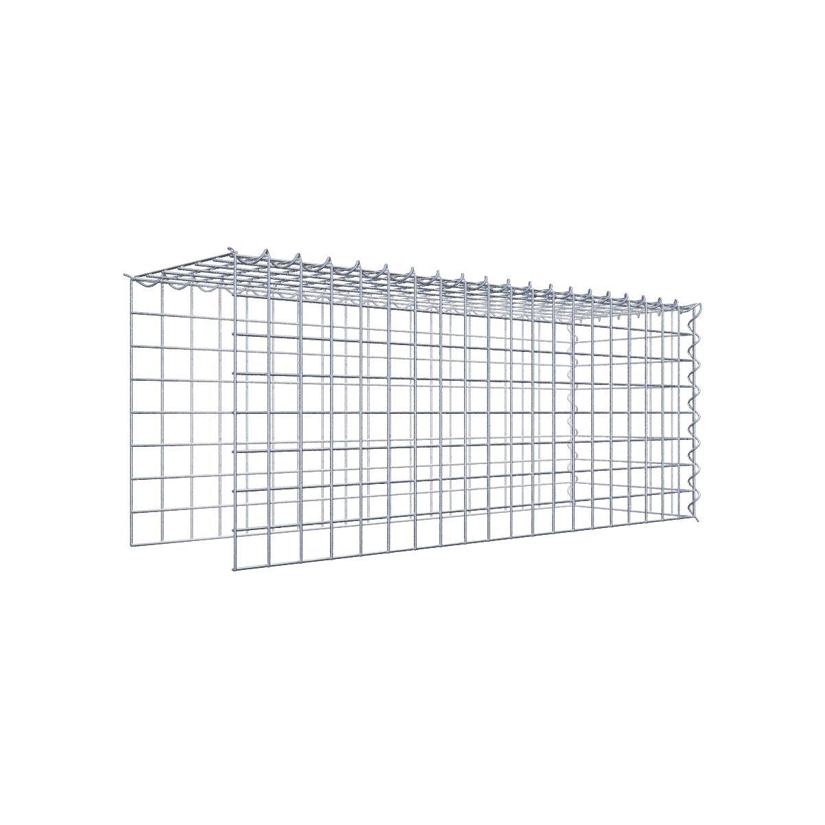 Anbaugabione Typ 4 100 cm x 40 cm x 30 cm (L x H x T) Anbaugabione Typ 4 100 cm x 40 cm x 30 cm (L x H x T), Maschenweite 5 cm x 5 cm, Spirale - Image 1