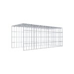 Anbaugabione Typ 4 100 cm x 40 cm x 40 cm (L x H x T), Maschenweite 5 cm x 10 cm, C-Ring