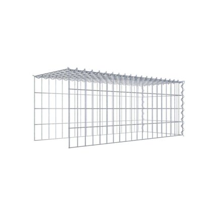 Anbaugabione Typ 4 100 cm x 40 cm x 40 cm (L x H x T), Maschenweite 5 cm x 10 cm, Spirale
