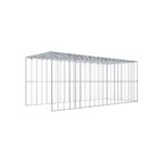 Anbaugabione Typ 4 100 cm x 40 cm x 40 cm (L x H x T), Maschenweite 5 cm x 20 cm, C-Ring