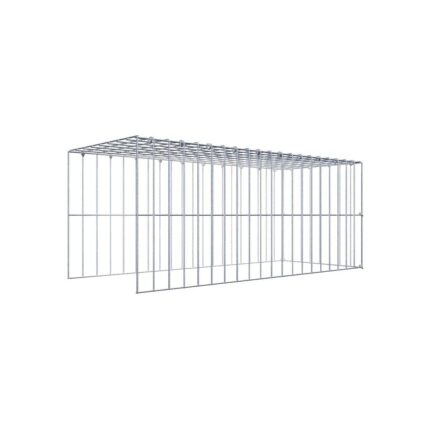 Anbaugabione Typ 4 100 cm x 40 cm x 40 cm (L x H x T), Maschenweite 5 cm x 20 cm, C-Ring