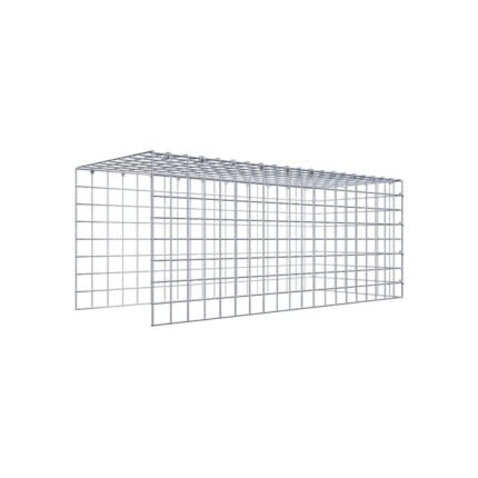 Anbaugabione Typ 4 100 cm x 40 cm x 40 cm (L x H x T), Maschenweite 5 cm x 5 cm, C-Ring